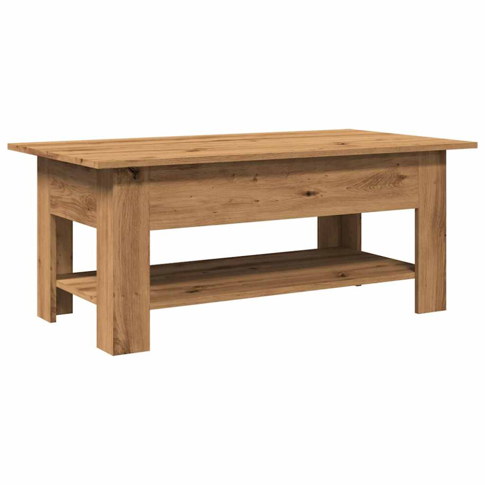 Vidaxl Coffee Table Hallway End Table Side Table Artisan Oak Engineered Wood Brown