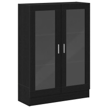 vidaXL Book Cabinet Black Oak 82.5x30.5x115 cm Engineered Wood bookcase