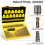 Topec 35-Piece Screw Extractor and Left Hand Drill Bits Set, Easy Out Screw Extractor Set with Reverse Drill Bits, Multi-Spline Extractors for 3