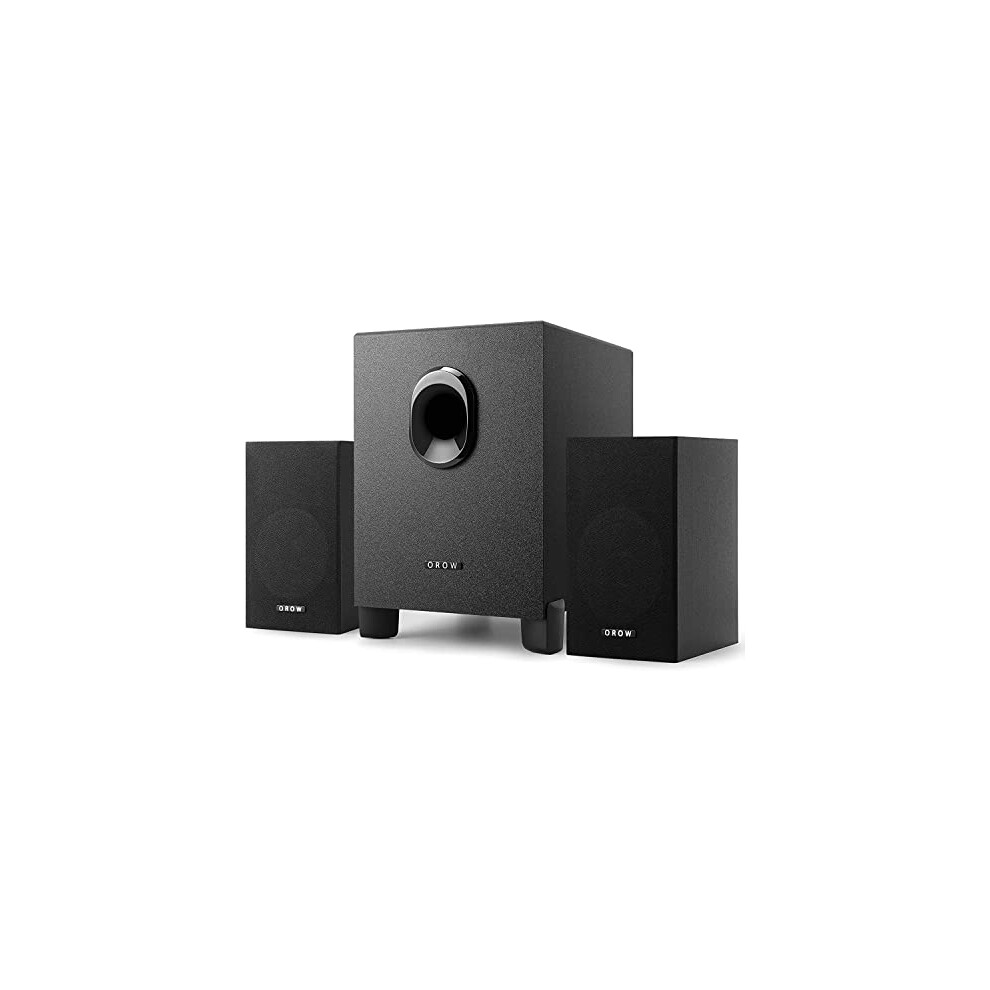 Orow Computer Speakers With Subwoofer,16W Pc Speakers With Deep Bass,Usb Powered,Hifi Desktop Speaker System With 3.5Mm Aux,Great For 711523462045