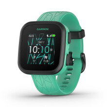 Garmin Bounce?, Kids Smartwatch, Two-Way Text and Voice Messaging, Location Tracking, Green Burst