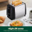 2 Slice Toaster with Extra Wide Long Slots, 6 Settings and Cancel & Reheat Function, Variable Browning Controls, Auto Cut-Off, Clean Simple Design, 2
