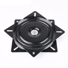 Lokatall 6 Inch Seat Swivel Plate, Bar Stool Swivel Plate, Square Heavy Duty Turntable Bearing Plate Steel Ball Bearing 360? Rotating Seat Base Plate