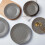 Stone Lain Daisy Stoneware 32-piece Round Dinnerware Set, Brown and Black 5