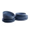 Stone Lain Macchio Stoneware Dinnerware Set, 12-Piece - Service for 4, Blue Matte 1
