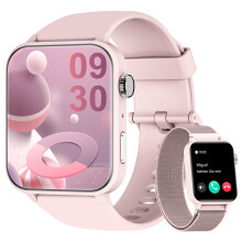 Blackview Smart Watch for Women - Answer/Make Calls & AI Voice, 1.85" Fitness Watch with Heart Rate SpO2 Sleep Monitor, 100+ Sports Modes Activity
