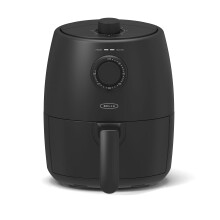 BELLA 2 L Manual Air Fryer Oven and 5-in-1 Multicooker with Removable Nonstick and Dishwasher Safe Crisping Tray and Basket, 1200 Watt Heating System,