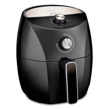 Crux 3.5 L Manual Air Fryer, Faster Pre-Heat, No-Oil Frying, Fast Healthy Evenly Cooked Meal Every Time, Dishwasher Safe Non Stick Pan and Crisping