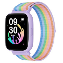 BIGGERFIVE Kids Smart Watch, 1.8" Fitness Watch Pedometer, Heart Rate, IP68 Waterproof, Sleep Tracker, Calorie Step Counter, 5 Puzzle Games