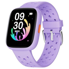 BIGGERFIVE Kids Smart Watch, 1.8" Fitness Watch Pedometer, Heart Rate, Sleep Tracker, IP68 Waterproof, Calorie Step Counter, Puzzle Games with/without