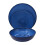 Gianna's Home 12 Piece Modern Melamine Heavyweight Plastic Dinnerware Set (Blue) 1