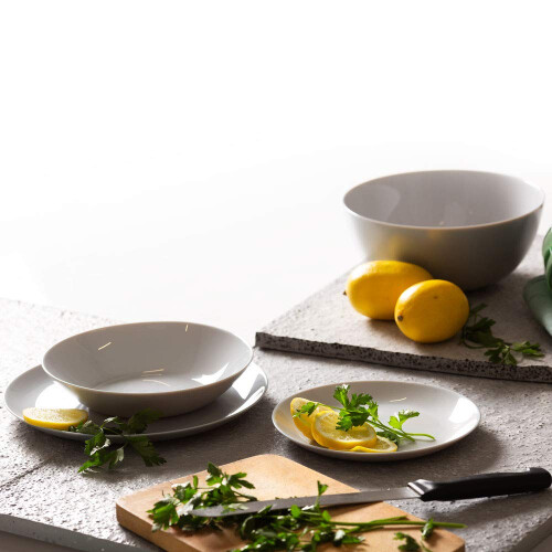 Luminarc Diwali Granit Dinnerware, Opal Glass, Grey 1