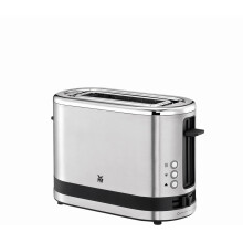 Grille-pain Electrique - WMF - Kitchenminis - 1 tranche - Inox Cromargan mat - 7 niveaux de brunissage