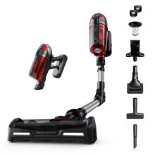 Tefal, X-Force Flex 12.60 Pet & Car Kit, Cordless Stick Vacuum Cleaner, 45 Mins Run-Time, Digital Screen, Auto Surface Floor Detection, Flexible,