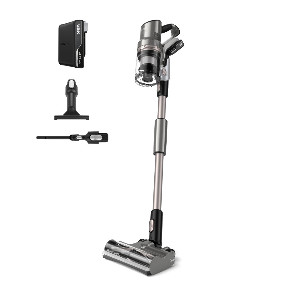 Vax HomePro Plus, Cordless Stick Vacuum Cleaner, Lightweight with Up to 45min Runtime, Self Stand, LED Lights and Hairwrap Resist, Stair & Crevice