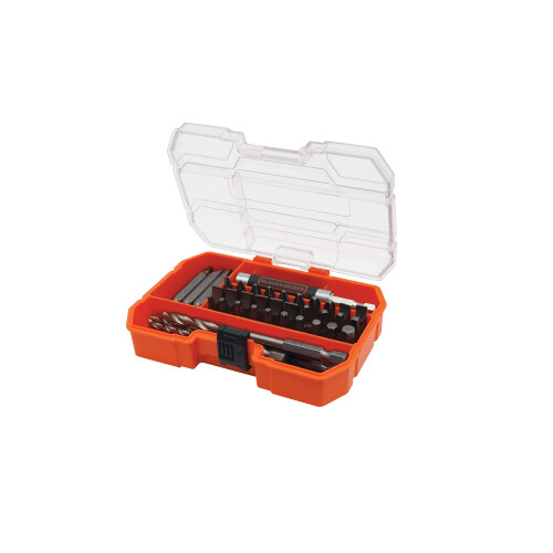 Black + Decker BLACK+DECKER A7235-XJ Drill Set - Orange (45-Piece) 2