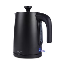 Salter EK5632MBLK Kuro Electric 1.7L Kettle - 3000W Rapid Boil, Anti-Limescale Filter, Auto Shut-Off, Boil-Dry Sensor, 360? Swivel Base, Easy View
