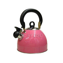 Prima 2.5L Stainless Steel Whistling Kettle in Pink 11121C