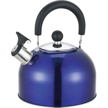 2.5L Stainless Steel Lightweight Whistling Kettle New (Blue)