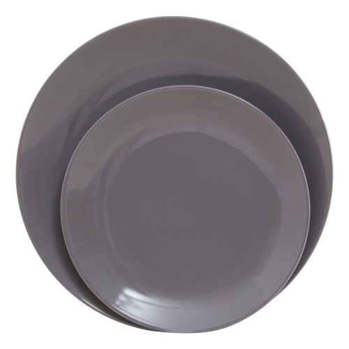 16 Piece Dinner Set (Dark Grey) 1