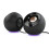 Luidsprekers 2.0 - CREATIVE - Pebble SE - USB-C - RGB-verlichting - 4,4 W 1