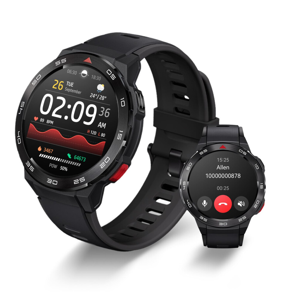 Mibro Gs Pro Gps Smart Watch For Men Women Bluetooth Fitness Amoled Smartwatch For Android And Ios Answer/Make Calls,5Atm Waterproof And Spo2 Heart 6971619679915