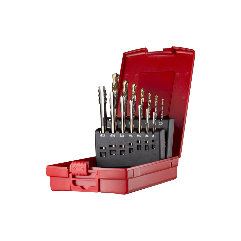 Dormer L114301, Spiral Point Tap & Drill Set, Set Of 14 - Image 3