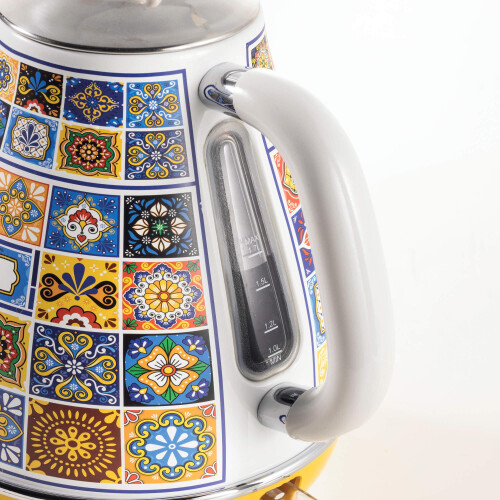 Ariete 869/01 Cordless Kettle 1.7L, 360 Rotating Base, Positano Design 1