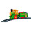 Peg Perego Peg Perego IGED1071 Santa Fe Train, Green & Yellow, Medium 5