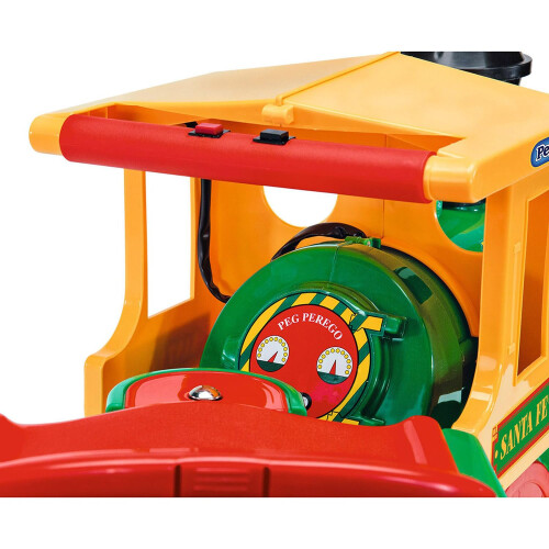 Peg Perego Peg Perego IGED1071 Santa Fe Train, Green & Yellow, Medium 2