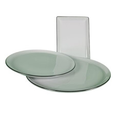 Porland Dinnerware Set, 18-Piece Service Set, Black Line, For 6 People