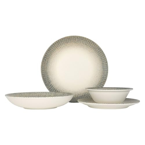 Bonna Dinnerware Set (Medium) - Sway - 24 Pieces - 6 Persons - Porcelain