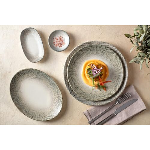 Bonna Dinnerware Set (Medium) - Sway - 24 Pieces - 6 Persons - Porcelain 1