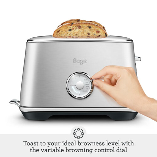 Sage Sage - Toast Select Luxe 2-Slice Toaster with LED Countdown Indicator, Black Stainless Steel 2