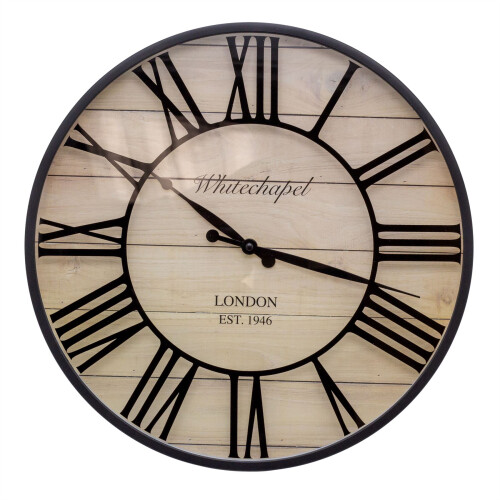 Carousel Vintage Style Wall Clock | London Whitechapel Antique Effect Wall Mounted Clock