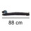 Carousel Herringbone Dachshund Draught Excluder Fabric Sausage Dog Draft Excluder - Black 3