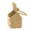 Carousel Charming House-Shaped Wicker Storage Basket | Home Storage Solution - 20x36cm 6