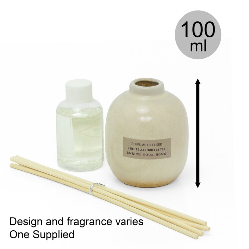 Carousel 100ml Ceramic Reed Diffuser | Floral Fragrance Room Diffuser - Aroma gift 2