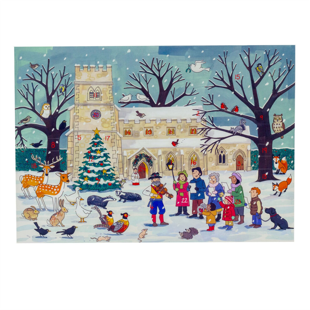 Carousel Winter Wildlife Christmas Advent Calendar | Animal Picture Advent Calendar