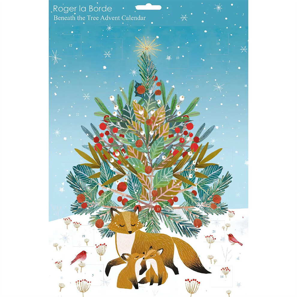 Carousel Beneath The Tree Christmas Advent Calendar | Traditional Picture Advent Calendar