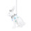 Carousel White Hare Christmas Tree Bauble | Resin Rabbit Christmas Tree Ornament - 10cm 11