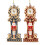 Carousel Clock with Nutcracker Christmas Bauble | Resin Christmas Tree Ornament - 9cm 2