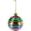 Carousel Multicoloured Rainbow Christmas Bauble | Christmas Tree Hanging Ornament - 8cm 6