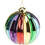 Carousel Large Rainbow Christmas Bauble | Multicoloured Christmas Tree Ornament - 10cm 6