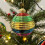 Carousel Multicoloured Rainbow Christmas Bauble | Christmas Tree Hanging Ornament - 8cm 4