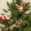 Carousel Christmas Tree Beaded Parrot Bauble | Christmas Tree Hanging Ornament - 10cm 4