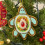 Carousel Christmas Tree Beaded Turtle Bauble | Christmas Tree Hanging Ornament - 10cm 2