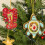 Carousel Christmas Tree Beaded Turtle Bauble | Christmas Tree Hanging Ornament - 10cm 4