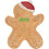 Carousel Medium Ceramic Gingerbread Cookie Snack Bowl | Festive Christmas Dish - 24cm 4