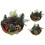 Carousel Christmas Tree Tealight Candle Holder | Pinecone & Toadstool Centrepiece - 12cm 1